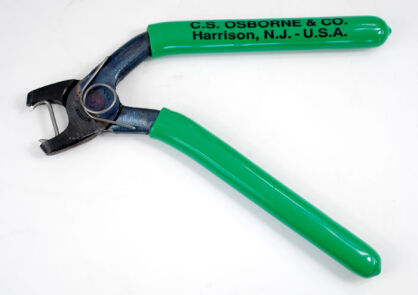 Hog ring pliers with closing spring 1440CC